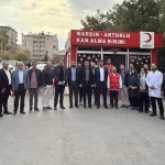 AK Parti Mardin’den kan bağışı